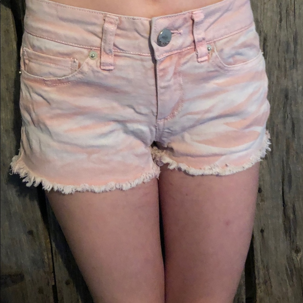 No boundaries Pink Jean shorts